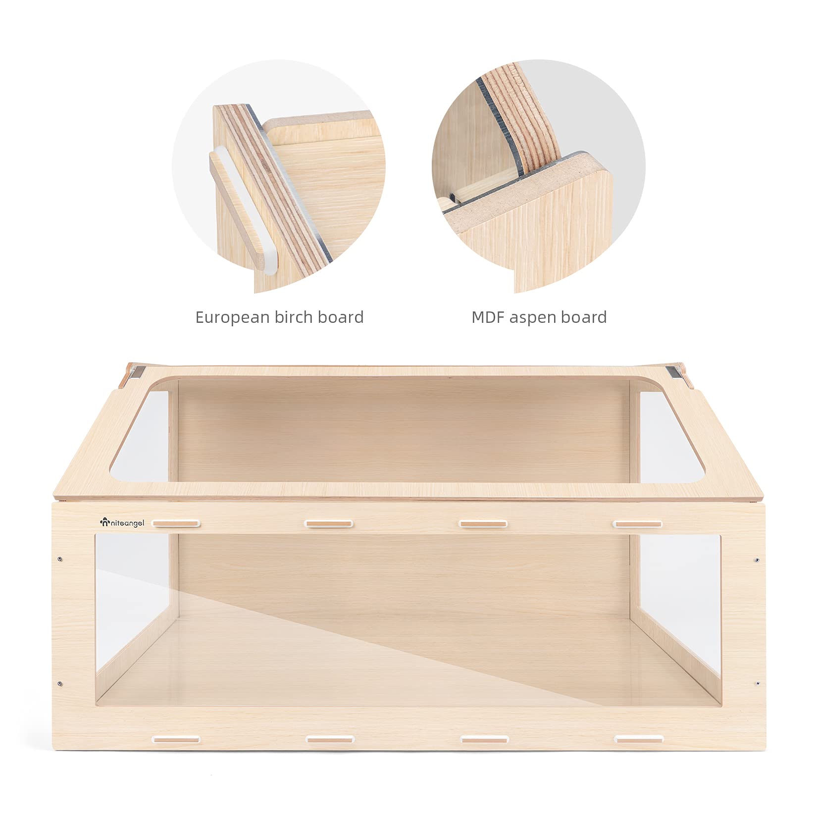 Amazon.com : Niteangel Vista Hamster Cage W/Oblique Opening